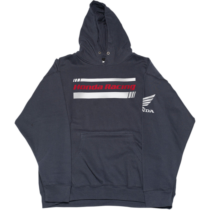 FACTORY EFFEX Youth Honda Racing Stripes Hoodie - Navy - Large 22-88344
