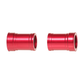 Front Wheel Spacers Red Suz