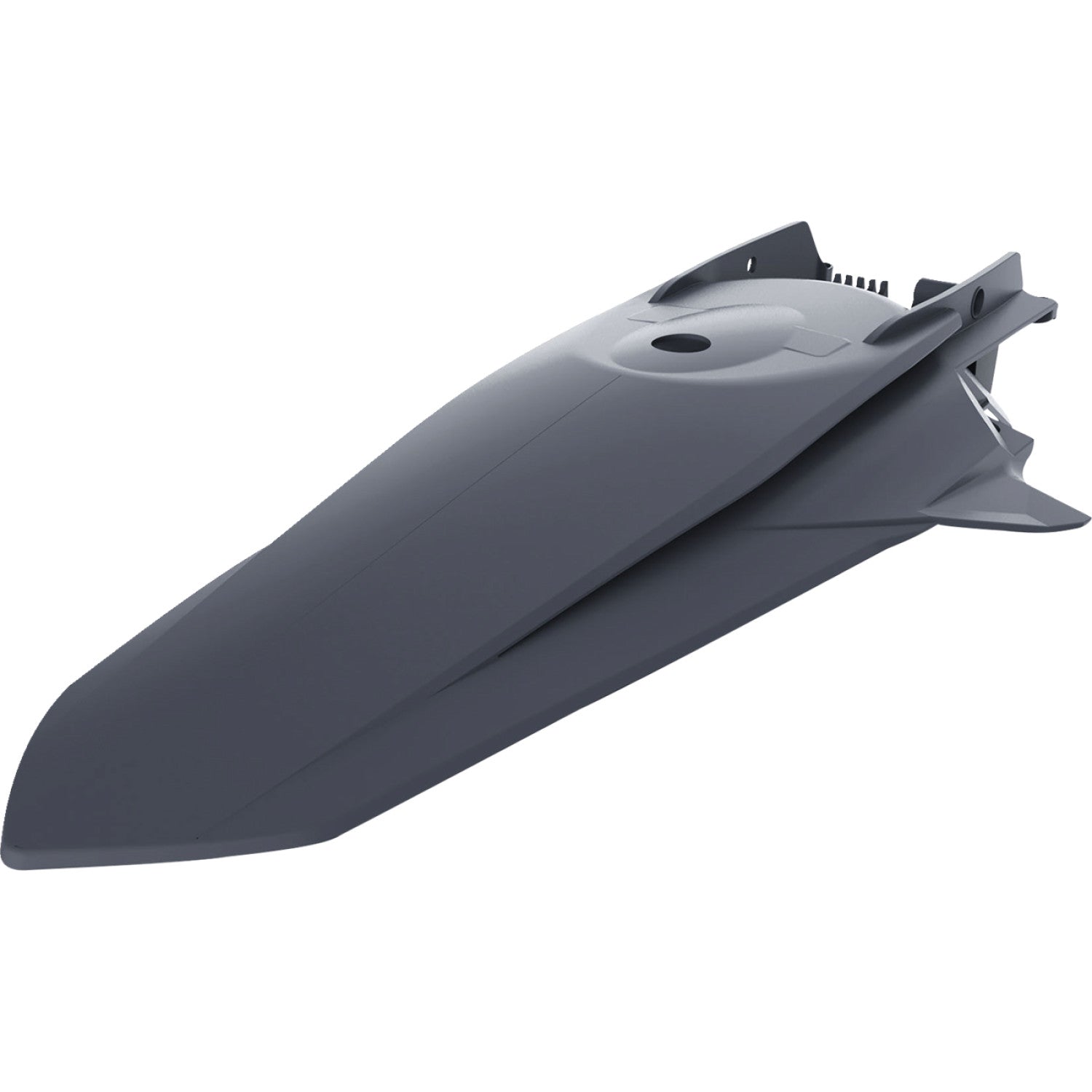 POLISPORT Fender - Rear - Gray - SX/SX-F 8556600007 by Polisport