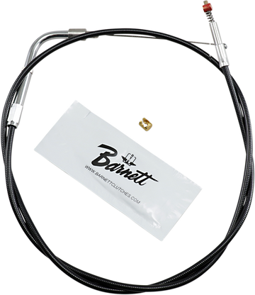 BARNETT Black Vinyl Idle Cable - +6" 101-30-40012-06