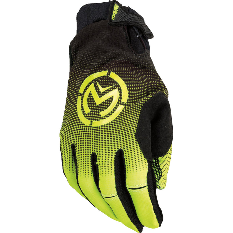 Moose Racing SX1* Gloves - Hi-Vis Yellow/Black - Medium 3330-7334