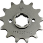 JT SPROCKETS Counter Shaft Sprocket - 13-Tooth JTF337.13 by JT Countershaft Sprockets   Steel