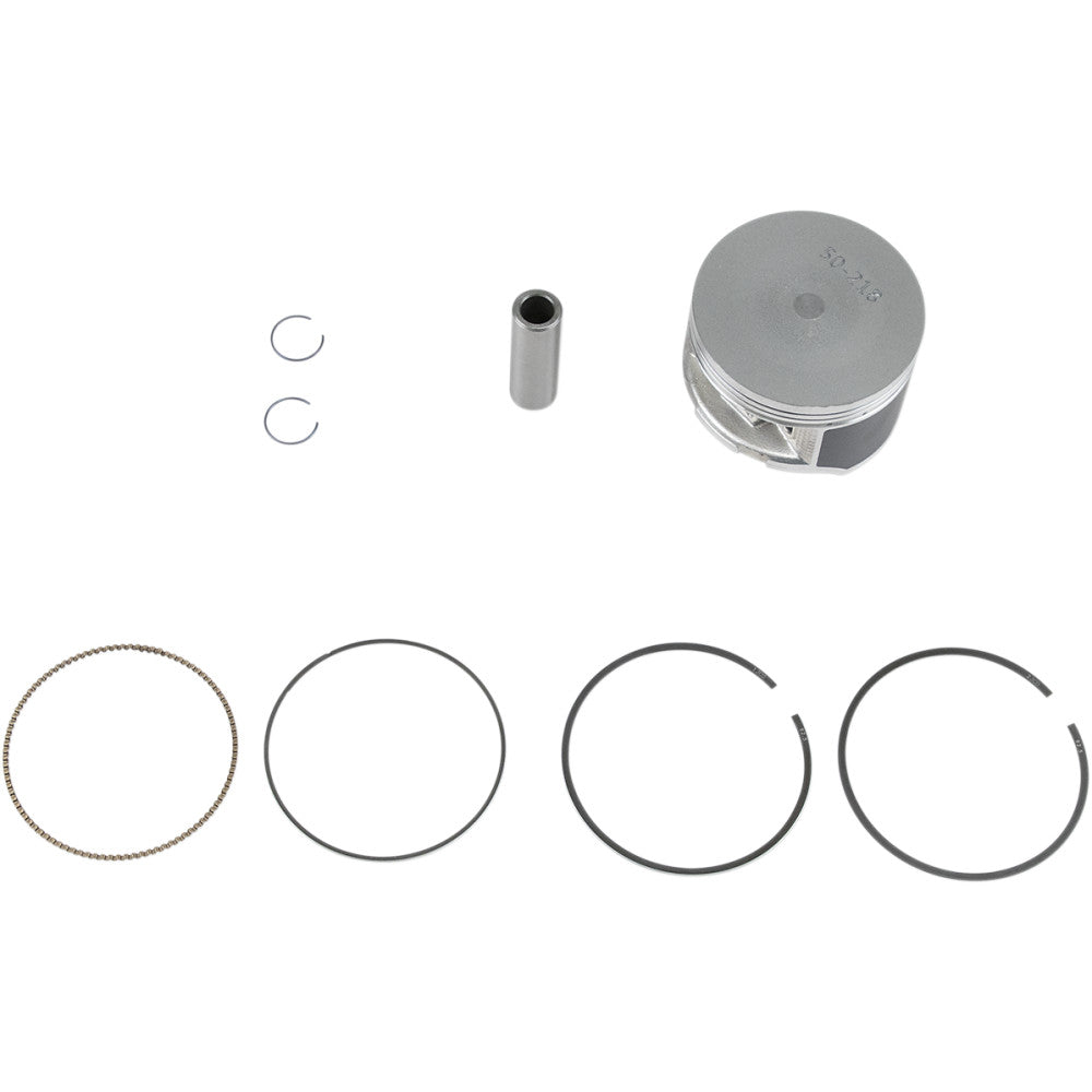 WSM Piston Kit - 92.25 mm - Honda 50-218-04K
