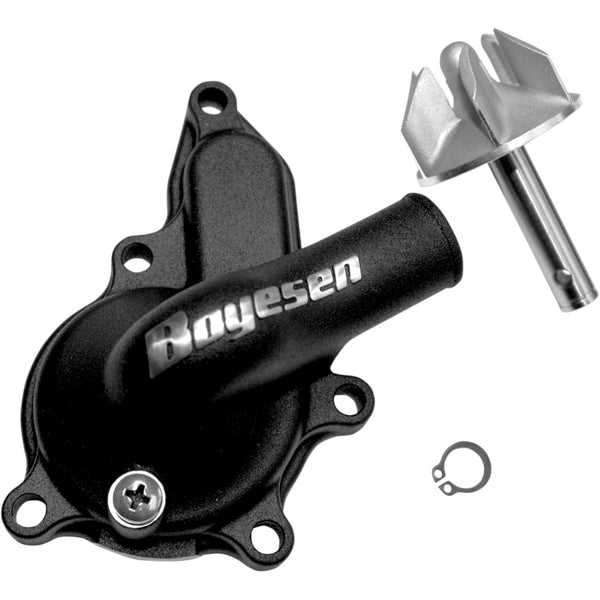 Boyesen Impeller/Waterpump Cover - Black - Suzuki WPK-28B