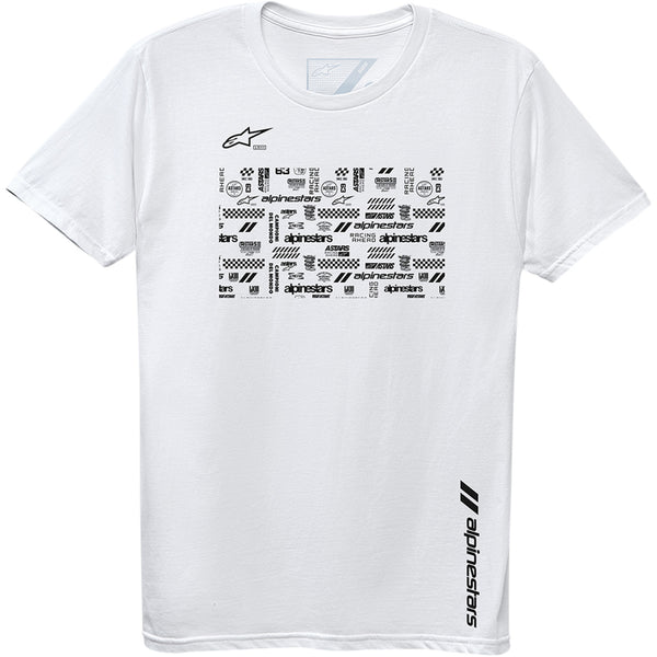 Alpinestars Chaotic T-Shirt - White - Large 12307210920L