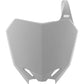 POLISPORT Number Plate - White RMZ 250/450 8659300002 by Polisport