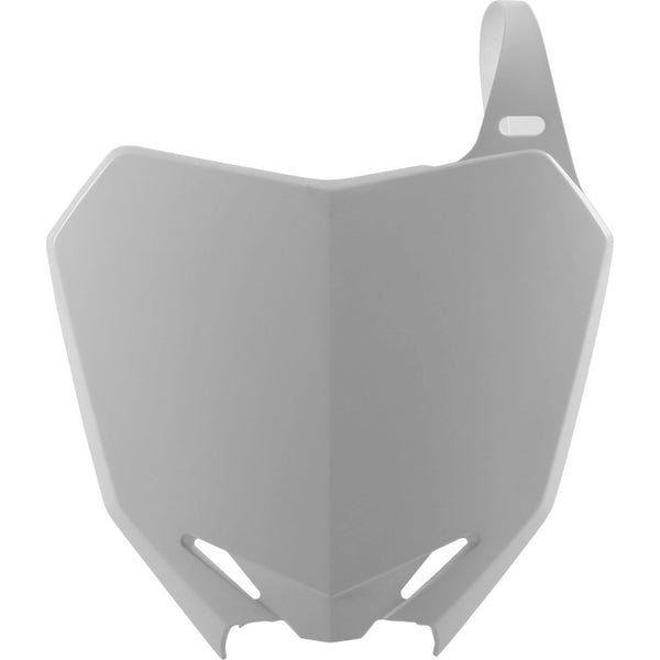 Polisport Number Plate - White RMZ 250/450 8659300002