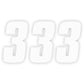 FACTORY EFFEX FX Factory Number 3 - White - 6" 08-90053