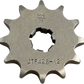 JT SPROCKETS Counter Shaft Sprocket - 12-Tooth JTF428.12 by JT Countershaft Sprockets   Steel