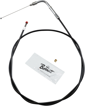 BARNETT Black Vinyl Idle Cable - +6" 101-30-40009-06