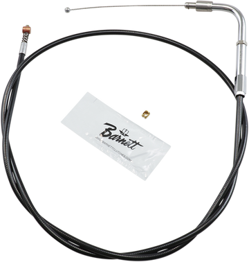 BARNETT Black Vinyl Idle Cable - +6" 101-30-40015-06