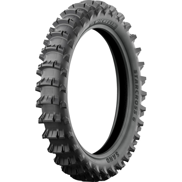 Michelin Tire - StarCross 6 Sand - Rear - 110/90-19 - 62M 47877