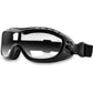 BOBSTER Night Hawk Goggle - Gloss Black - Clear Lens BHAWK01C