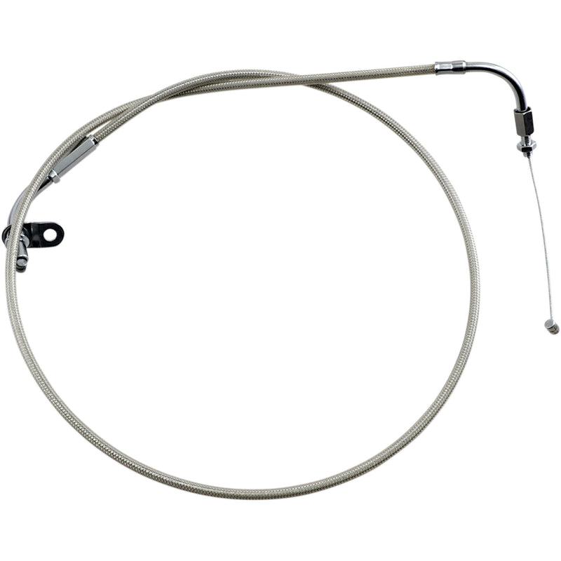 MOTION PRO Throttle Cable - Pull - Yamaha - Stainless Steel 65-0278 by Motion Pro