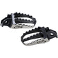 IMS PRODUCTS INC. Pro-Series Footpegs - Black 295512-4
