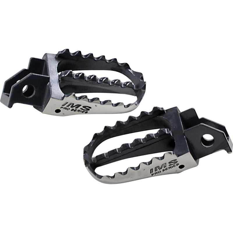 IMS PRODUCTS INC. Pro-Series Footpegs - Black 295512-4