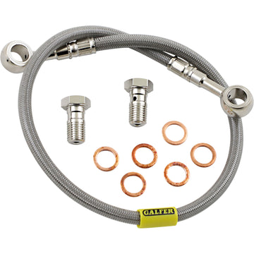 Galfer Brake Line - Stainless Steel FK003D249R | Brake Lines Hoses Stainless Steel