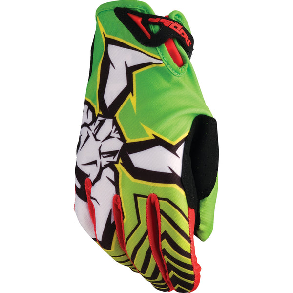 Moose Offroad Agroid* Pro Gloves - Green/Red - 2XL 3330-8113