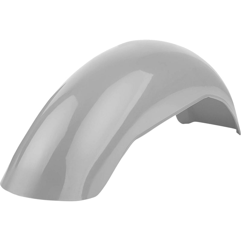 POLISPORT Fender - Rear - MX - Silver 8554500004 by Polisport