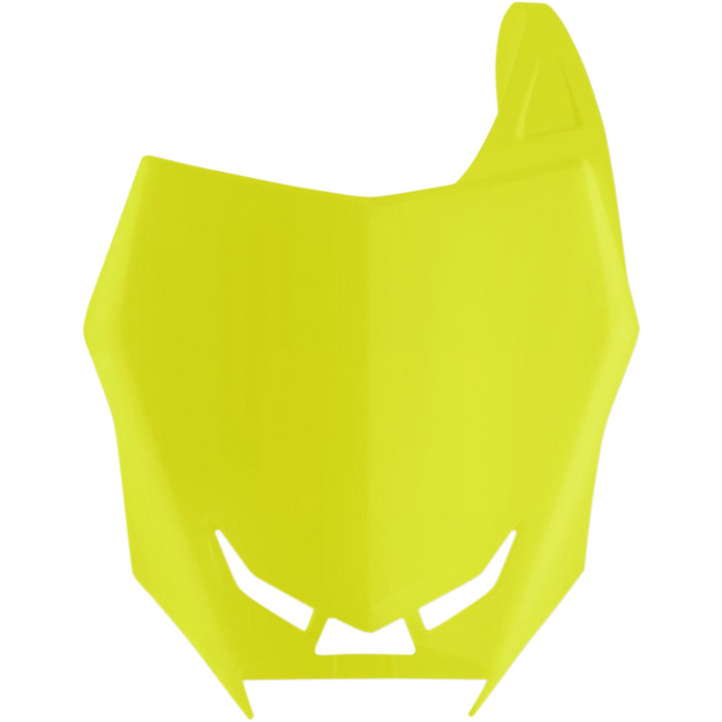 Acerbis Front Number Plate - Fluorescent Yellow 2686484310