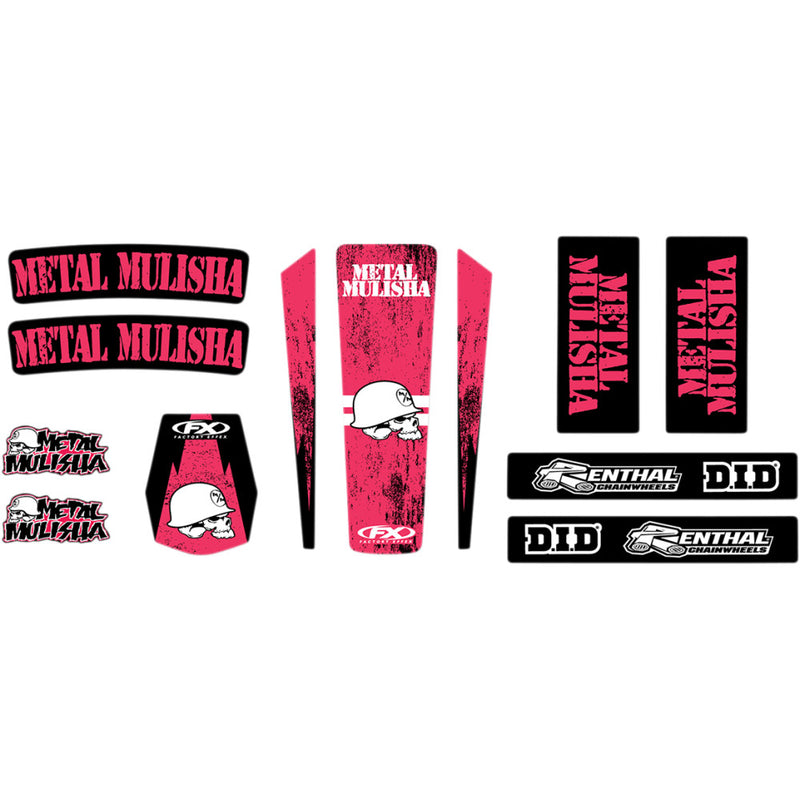 FACTORY EFFEX Trim Kit Graphic - Metal Mulisha - Honda 23-50360