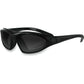 BOBSTER Road Master Convertible Sunglasses - Gloss Black - Smoke Photochromic Lens BDG001