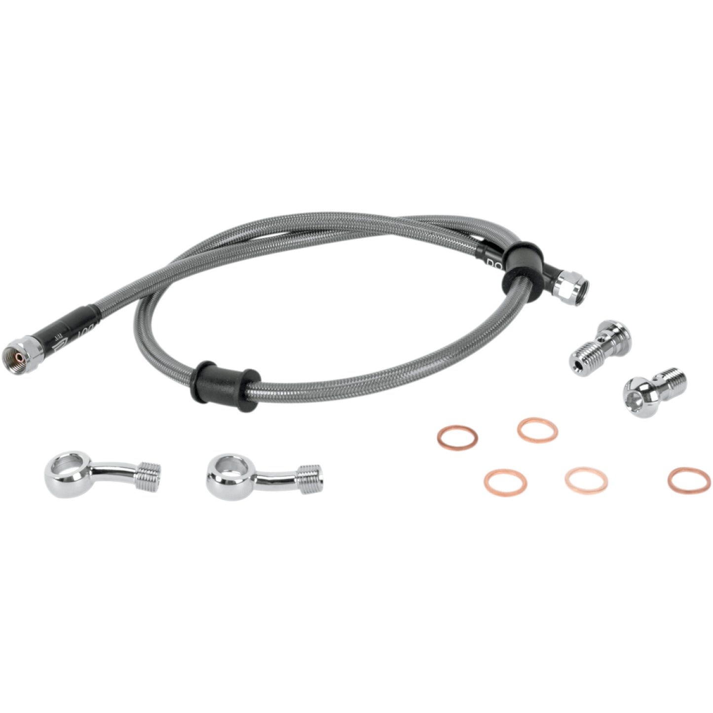 Moose Racing Brake Line - Rear - Stainless Steel - KLR 650 KAW-6031R