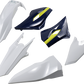 UFO Body Kit - '16 OEM White/Blue/Yellow - Husqvarna - FE/TE/TX HUKIT615-999W