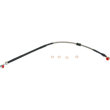 Moose Racing Brake Line - Rear - Stainless Steel - CRF450R H02-2027