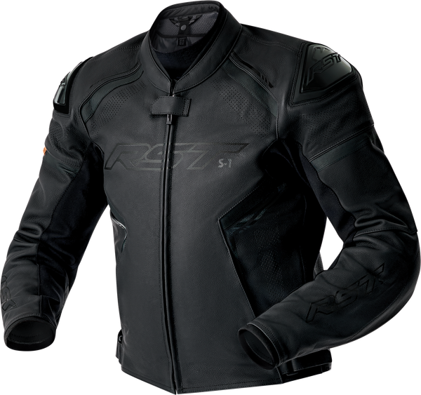 RST S1 D3O Leather CE Jacket - Black - 2XL