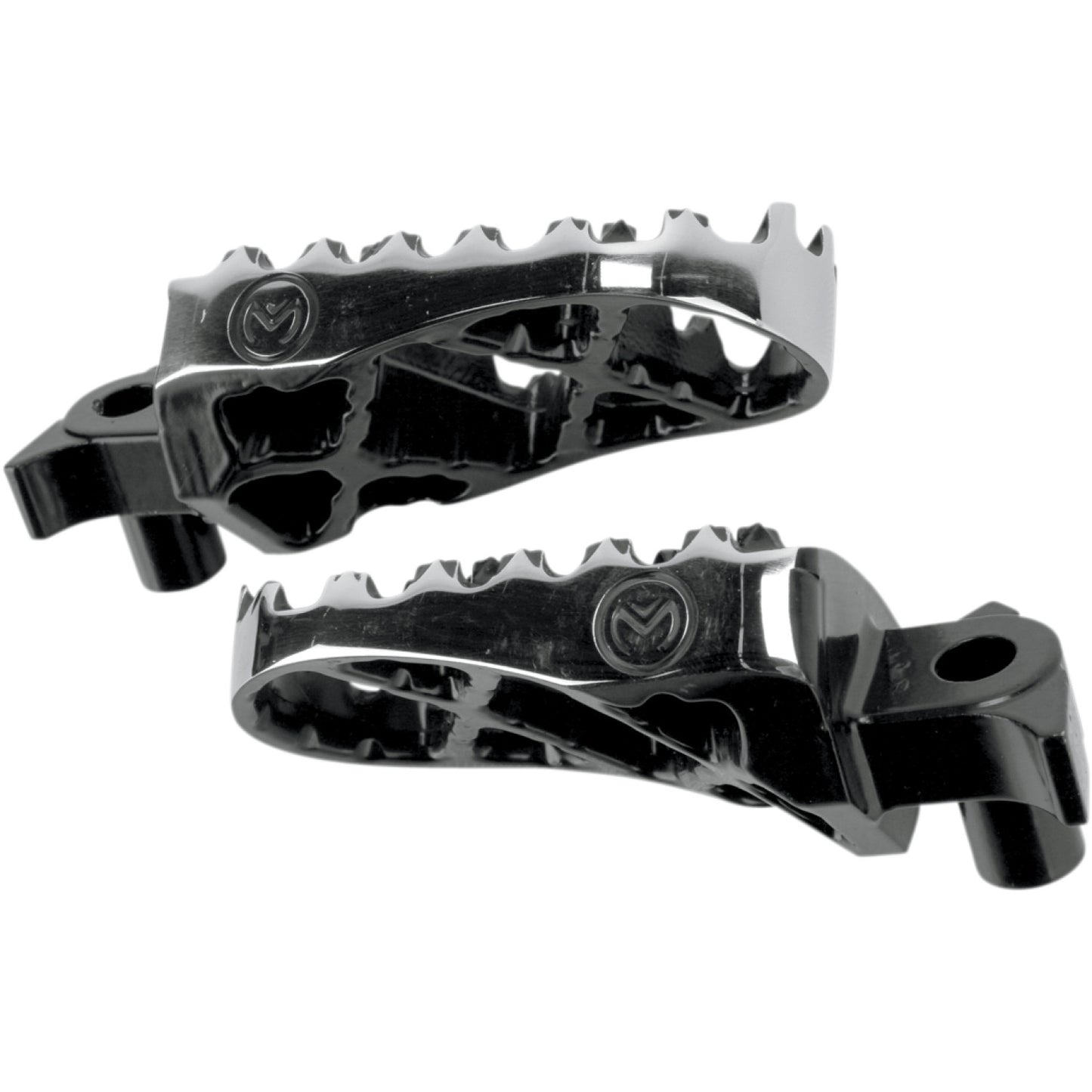 Moose Racing Hybrid Footpegs - Standard - Kawasaki/Suzuki STKX-5