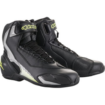 ALPINESTARS SP-1 v2 Vented Shoes - Black/Silver/Yellow Fluorescent - US 11.5 / EU 46 251131815946