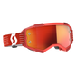 Fury Goggle Bright Red Orange Chrome Works Lens