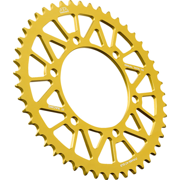 JT Sprockets Rear Sprocket - Aluminum - 47 Tooth - Gold - YZF-R1/LE JTA486.47GLD