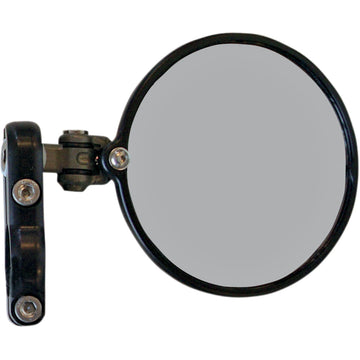 CRG Mirror - Hindsight LS - Side View - Round - Black - Right - Each HSLS-200-R
