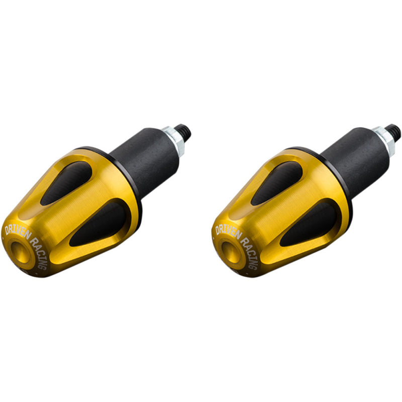 DRIVEN RACING D-Axis Handlebar End - Gold/Black DXB-GD