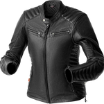 RST Women's Roadster Air D3O CE Leather Jacket - Black - S