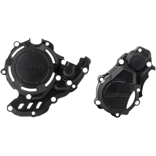 Acerbis X-Power Cover Kit - Black - Gas Gas/Husqvarna/KTM 2732130001