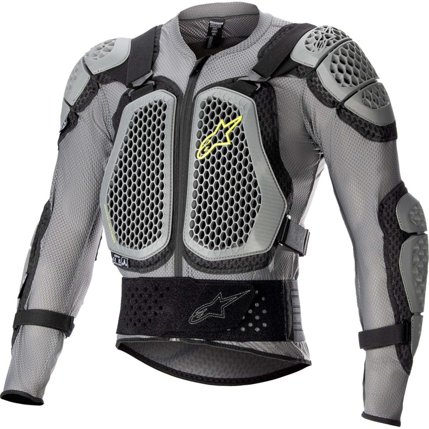 ALPINESTARS Bionic Action v2 Protection Jacket - Gray/Black/Yellow - Medium 6506823-915-M