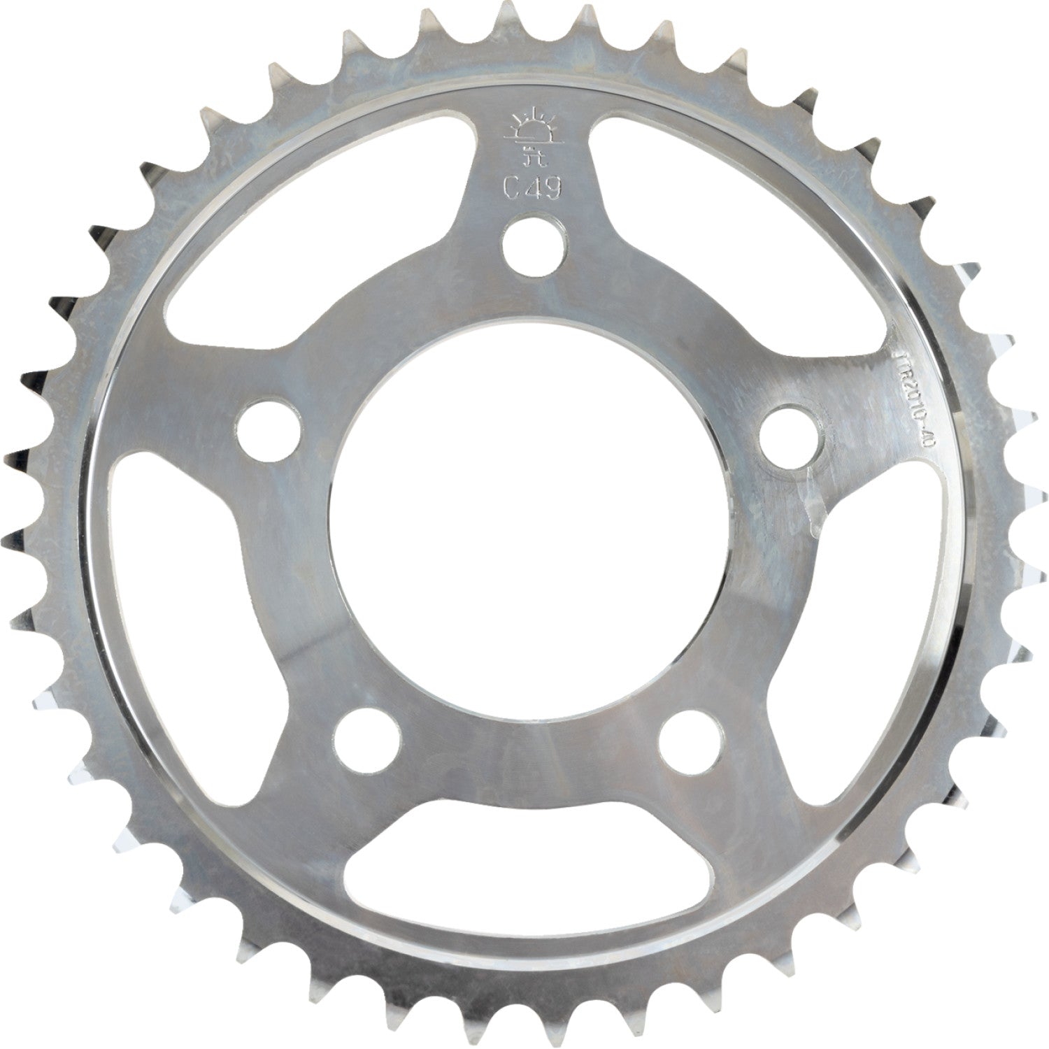 JT SPROCKETS Rear Sprocket - 40 Tooth - Triumph JTR2010.40 by JT Rear Sprockets   Steel Type