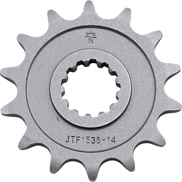 JT SPROCKETS Counter Shaft Sprocket - 14-Tooth JTF1536.14 by JT Countershaft Sprockets   Steel