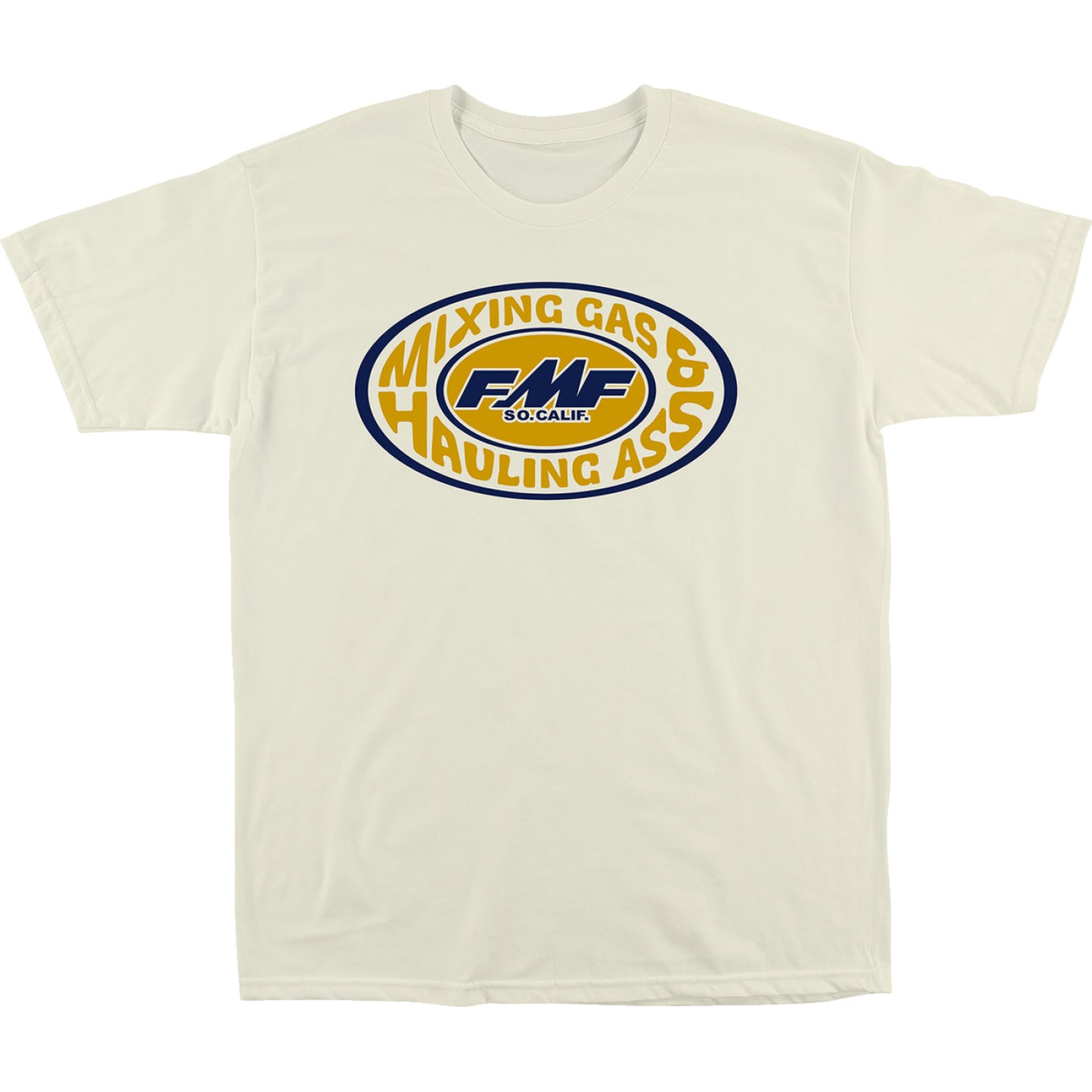 FMF Trademark T-Shirt - Cream - Large FA22118906CRML