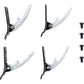 Moose Racing Qualifier Boot Buckle Kit - White 3430-1007