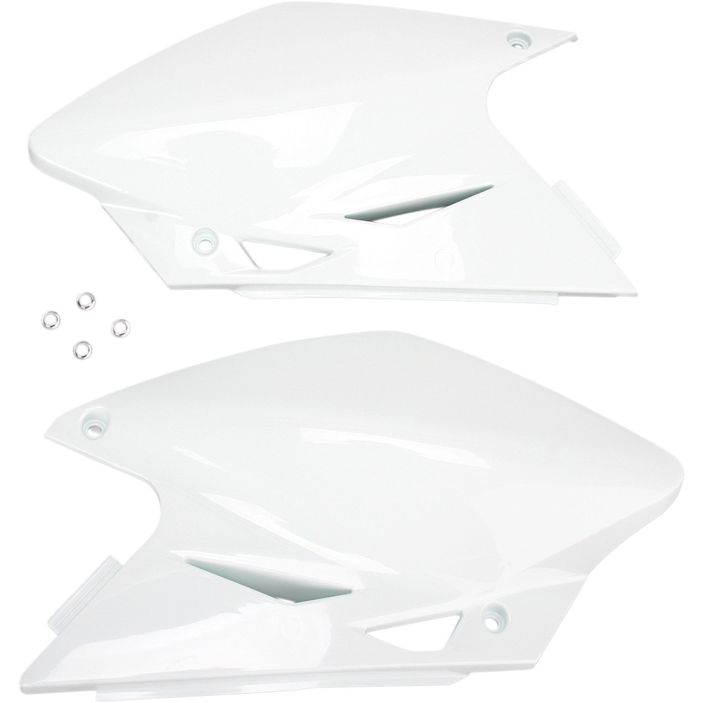 ACERBIS Side Panels - White 2043420002