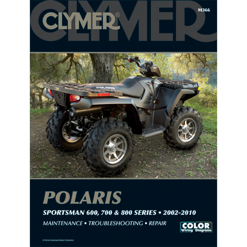 CLYMER Manual - Polaris - 600 / 700 / 800 Sportsman '02-'10 CM366