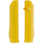 ACERBIS Lower Fork Covers for Inverted Forks - Yellow 2470680005