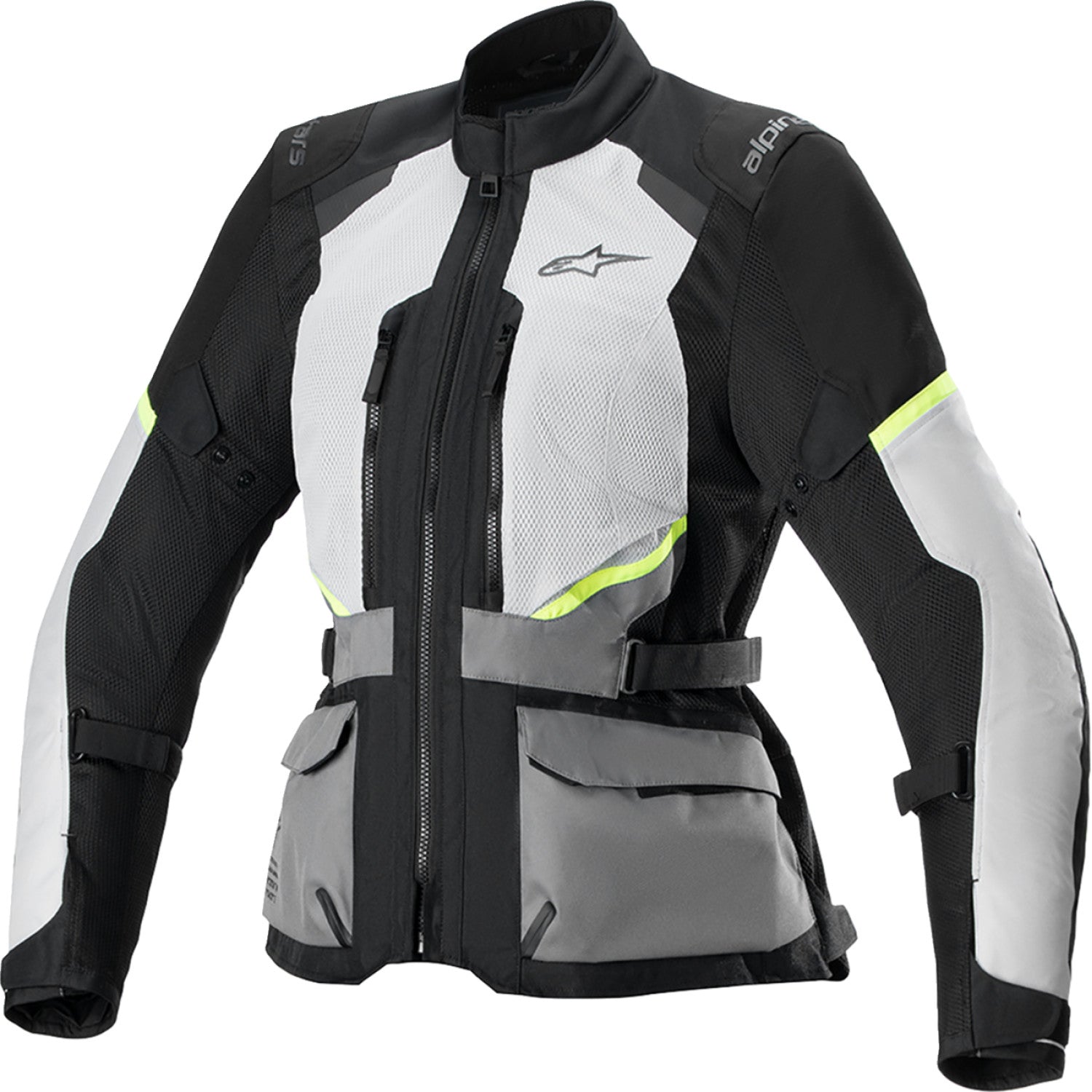 ALPINESTARS Stella Andes Air Drystar? Jacket - Ice Gray/Dark Gray/Black - Small 3210224-9191-S