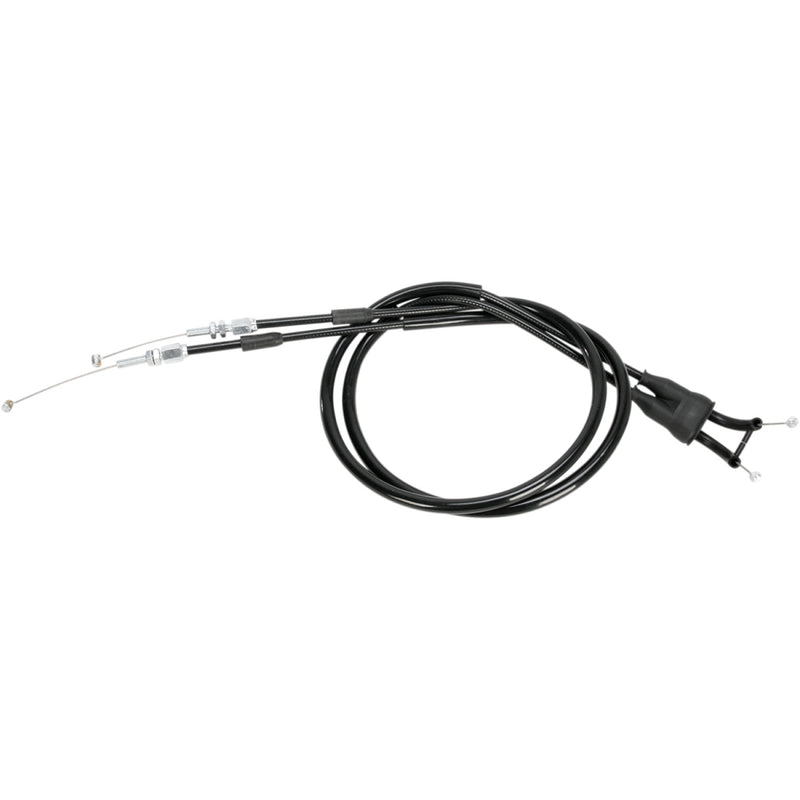 Motion Pro Black Vinyl Throttle Cable - Push/Pull - Husaberg 10-0144