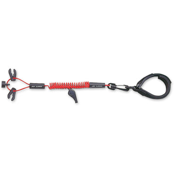AIRHEAD SPORTS GROUP Lanyard - Kill Switch/Whistle - Red/Black UL-2