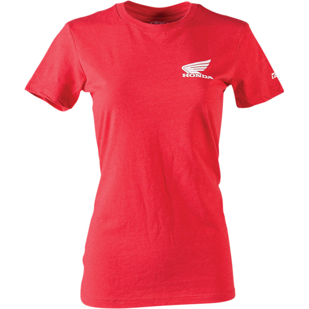 FACTORY EFFEX Women's Honda Icon T-Shirt - Heather Red - Medium 24-87312